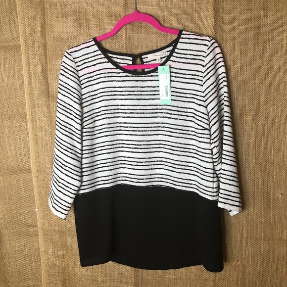 41 Hawthorn Tops - 41 Hawthorn SZ S Stitch Fix Ruffle Crew Neck Top